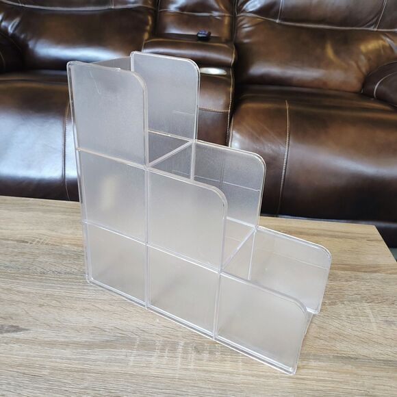 Rubbermaid Spacemaker 3 Tier Supplies Bin - Frosted Clear - Picture 7 of 9